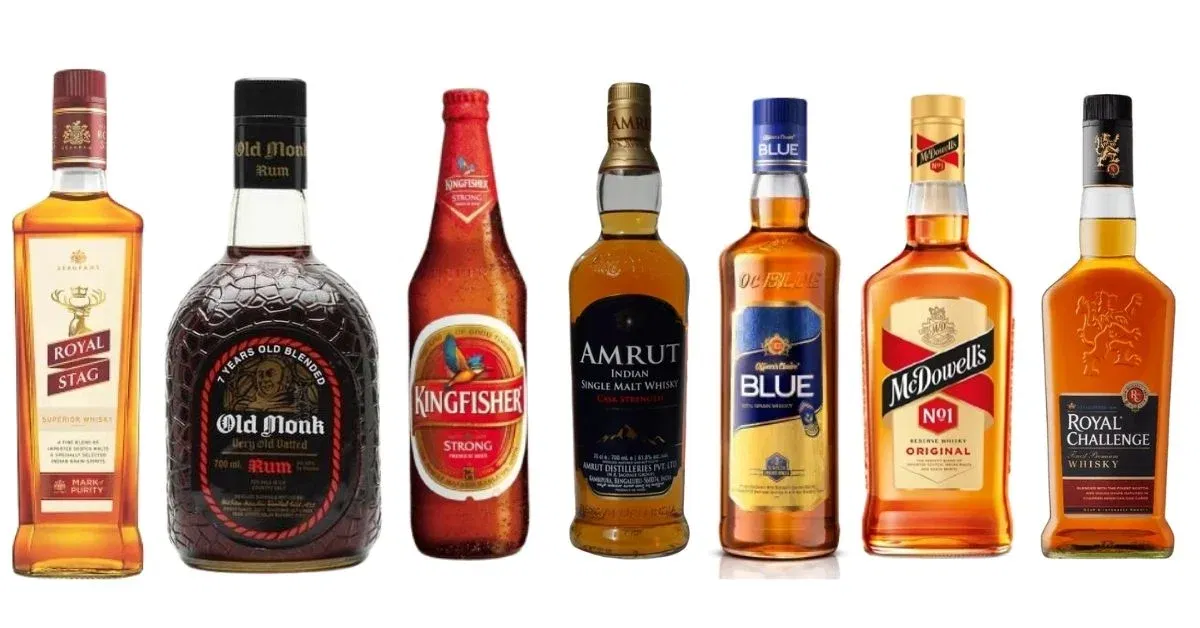 Indian Alcohol Brands